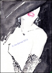 Age of Glamour by Jax Barrett Fashion Illustrations