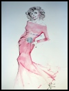 Veronica Morgan Fashion Illustration by Jax Barrett