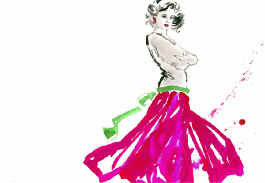 Catwalk by Jax Barrett Fashion Illustrations