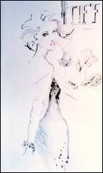 Diamonds by Jax Barrett Fashion Illustrations